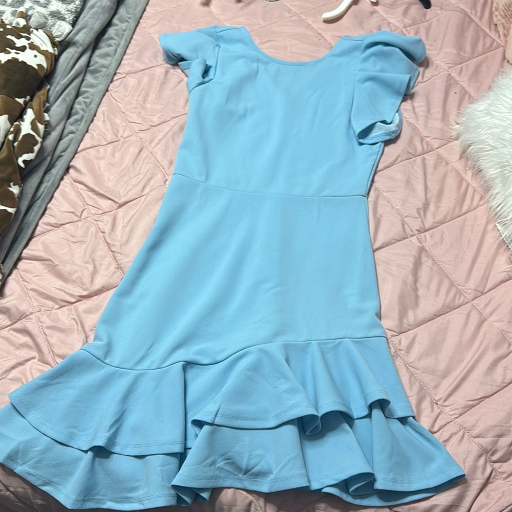 Amazon blue dress